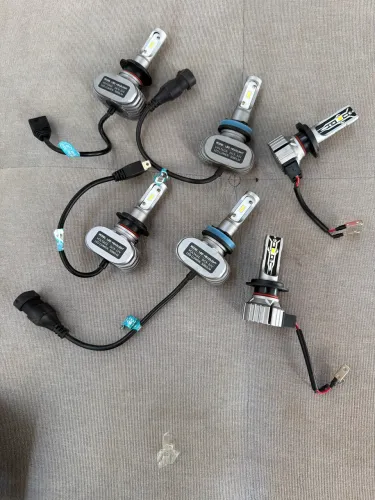 Kit Lâmpadas LED Farol Alto, Baixo e Milha