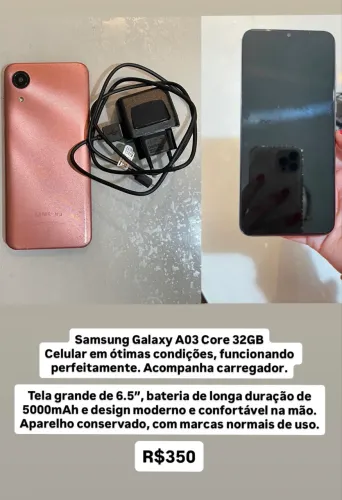 SAMSUNG GALAXY A03 Core