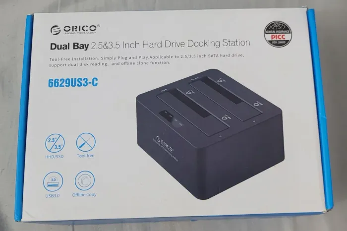 Docking Station Orico HHD/SSD