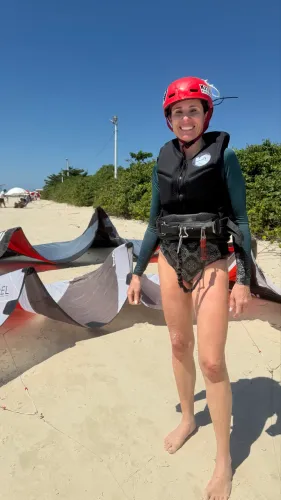 Kitesurf instrução 