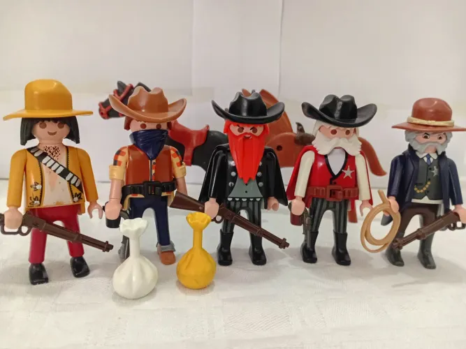 Playmobil Xerife, Delegado e Bandidos do Velho Oeste 2