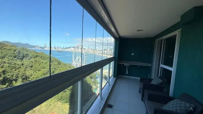 Locação Anual - Apartamento mobiliado com 1 dormitório e 1 vaga - Balneário Camboriú