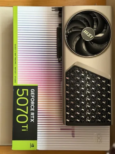 RTX 5070 TI MSI EXPERT (modelo raro)