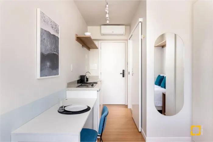 BROGNOLI VENDE- Studio totalmente mobiliado e equipado em loteamento na Cachoeira do Bom J