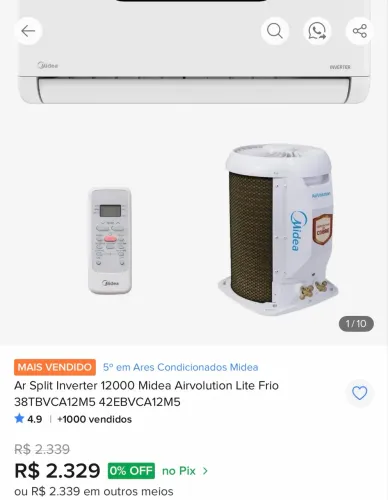 Ar condicionado 
