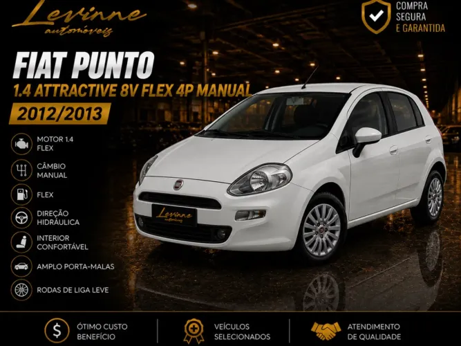 Fiat Punto Attractive 1.4 Fire Flex 8V 5P 2013