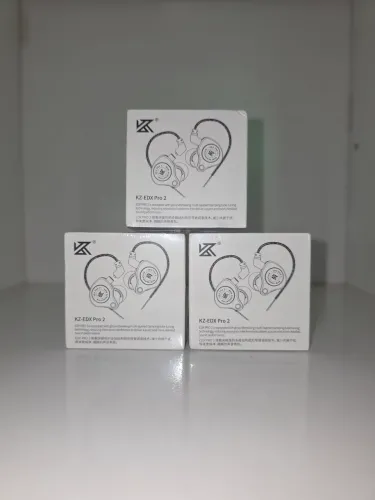 Fone Profissional KZ edx pro 2 lacrados com entrada tipo C, lançamento