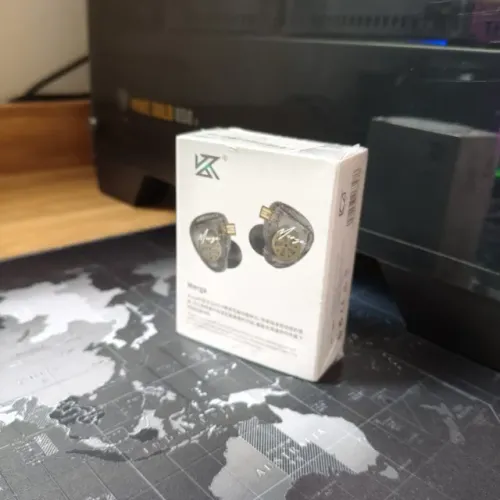Fone KZ Merga Dual Driver (10mm + 8mm) HiFi Som Detalhado