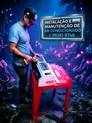 Instalação e manutenção de ar condicionado