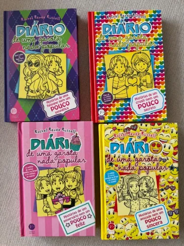 Diário de uma garota nada popular - volumes 11, 12, 13 e 14