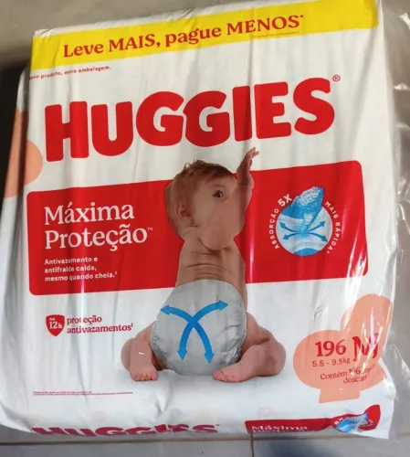Fralda huggies M