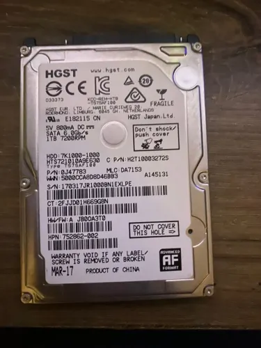 HD 1TB NOTEBOOK
