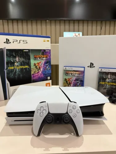 Ps5 Slim 1 Terá mídia Física/ Digital