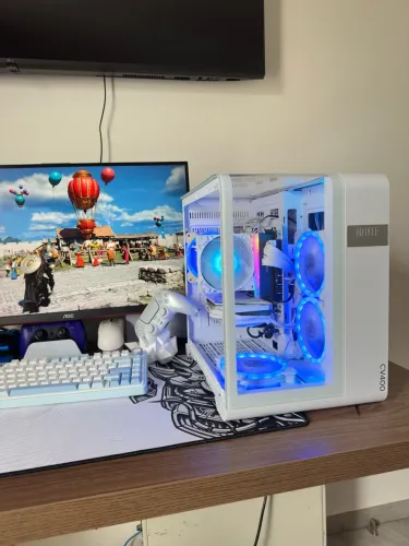 PC GAMER RTX 4060 MSI WHITE 8GB | RYZEN 5 5600G | 16GB RAM | NVME
