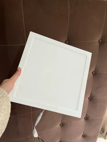 Luminária quadrada para Teto - Excelente Estado