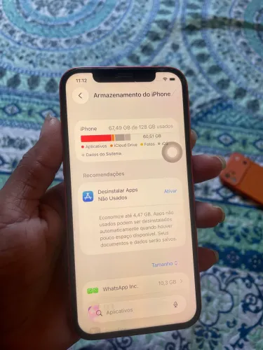 iPhone 12 128gb com defeito 