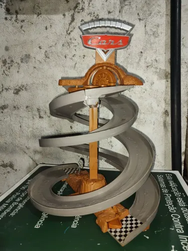 Pistas Cars Race off Ridge Track set ... Fabricado Mattel