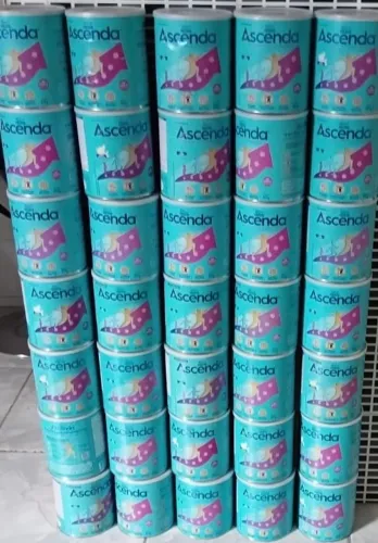 Lata de leite 800g vazia