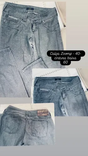 Calça Zoomp- 40- cintura baixa 60