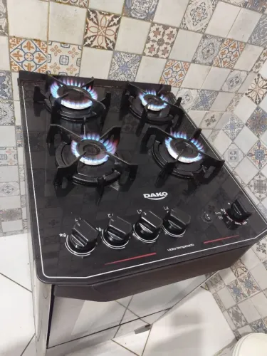 Vendo fogão elétrico Daku 4 bocas 