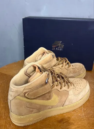 Air Force 1 Mid Flax