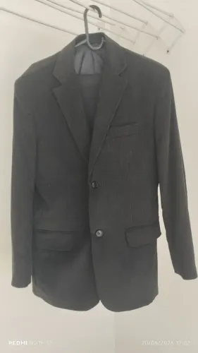 Blazer Masculino Pantalone Alfaiataria - Preto - Tamanho P