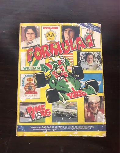Álbum Ping Pong de fórmula 1 