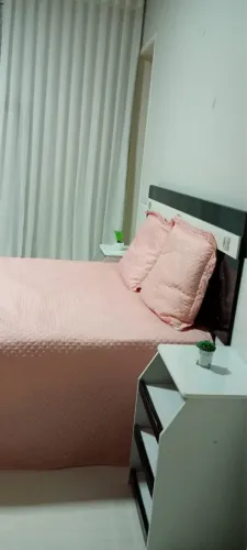 Cama box casal com cabeceira 