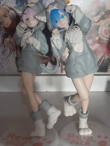 Figuras Rem/Ram 1/7 Re-Zero