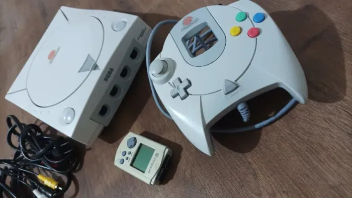 Dreamcast VA1 com GDEMU só ligar e jogar, vai com VMU