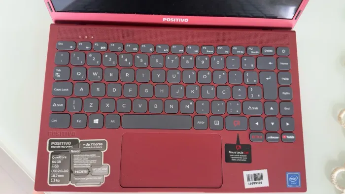 Vendo notebook positivo e impressora