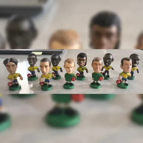 Lote Mini Craques Copa 1998 Seleção Brasileira - 10 Bonecos Originais