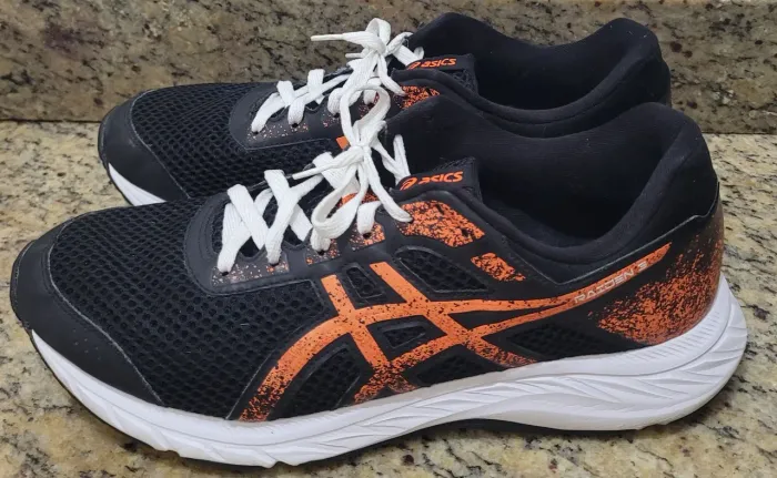 3 PARES DE TÊNIS ASICS MASCULINO ORIGINAL.