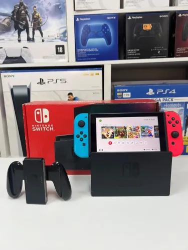 Nintendo Switch V2 desbloqueado 128gb 1.799 NO DINHEIRO(especie) OU 1.899,00 NO PIX ou ca