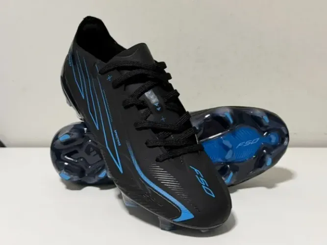 Chuteira Campo Adidas F50 Hyperfast FG - Preto - Tam 38 