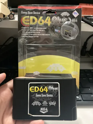 Everdrive Nintendo N64 com todos os jogos. ED64 Plus. Envio OLX PAY