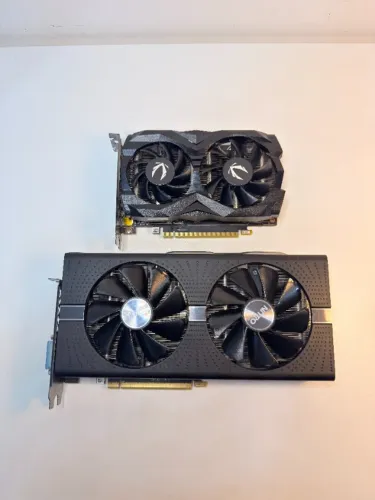 Lote 2 Placa de video GTX 1660 ti 6GB + Rx 580 8GB Sapphire