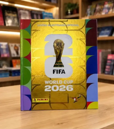 Álbum Ouro capa dura copa do mundo 2026 (lacrado)