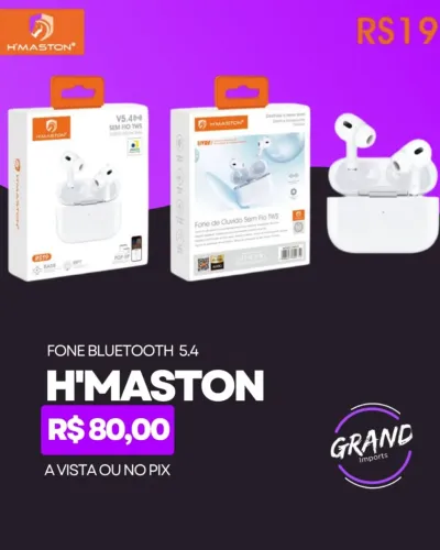 Fone Bluetooth 5.4