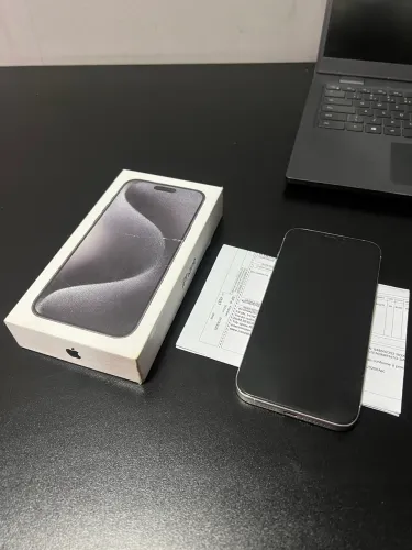 iPhone 15 pro Max completo com nota fiscal 