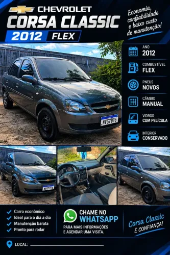 Chevrolet Classic Life/ls 1.0 VHC Flexp. 4P 2012