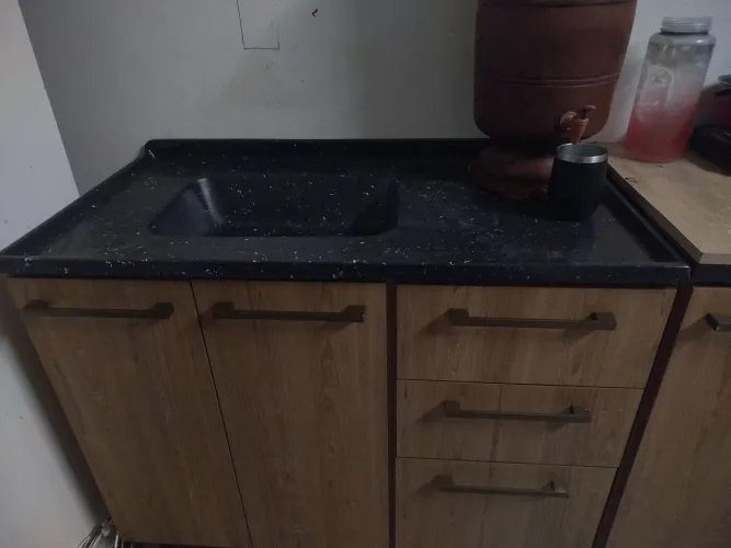 Pia de cozinha em MDF