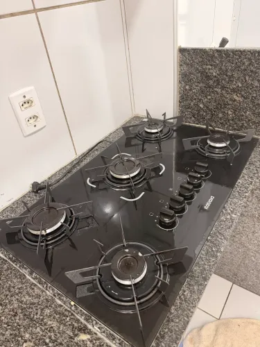 FOGÃO COOKTOP 5 BOCAS