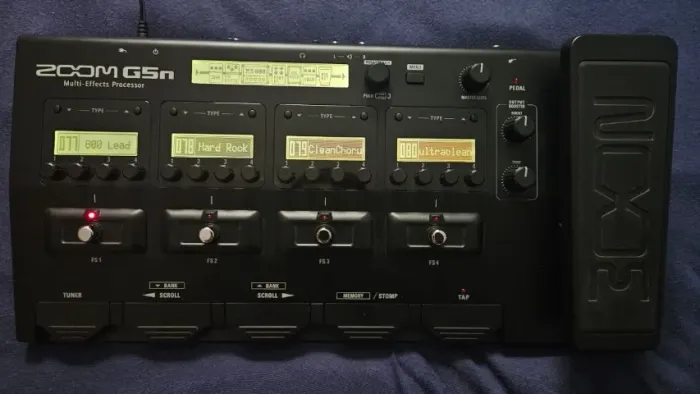 Pedaleira Zoom G5n + Fonte Original + Caixa - Versão 3.0