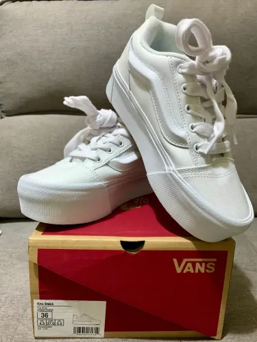 Tênis Vans Knu Skool Stack Branco
