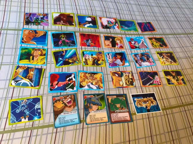 Lote Figurinhas Cavaleiros do Zodíaco - Coleção Clássica 1995 (Prince/Zung)