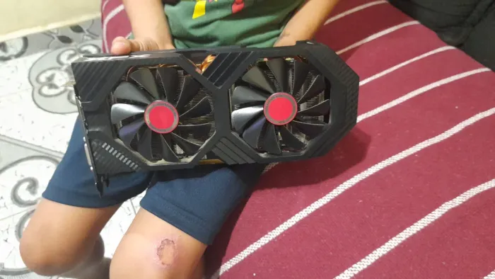Placa de vídeo RX 580 8 GB