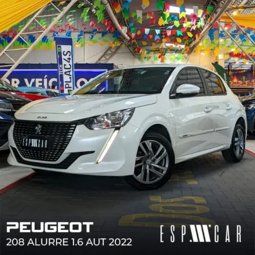 Peugeot 208 Allure 1.6 Flex 16V 5P Aut. 2022