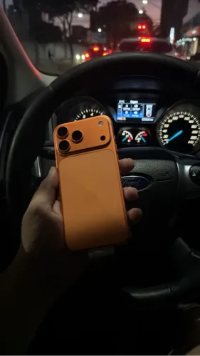 iPhone 17 pro Max laranja 256 GB 100% Asis