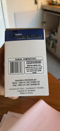 Toner Compatível Samsung MLT-D101S | Novo e Lacrado 